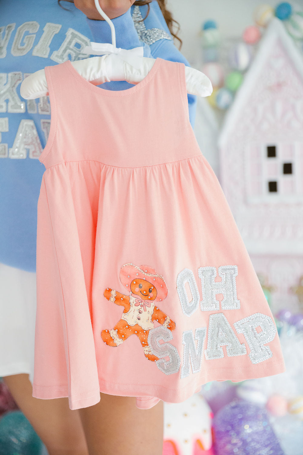 MINI KIDS OH SNAP PINK DRESS DRESS Judith March