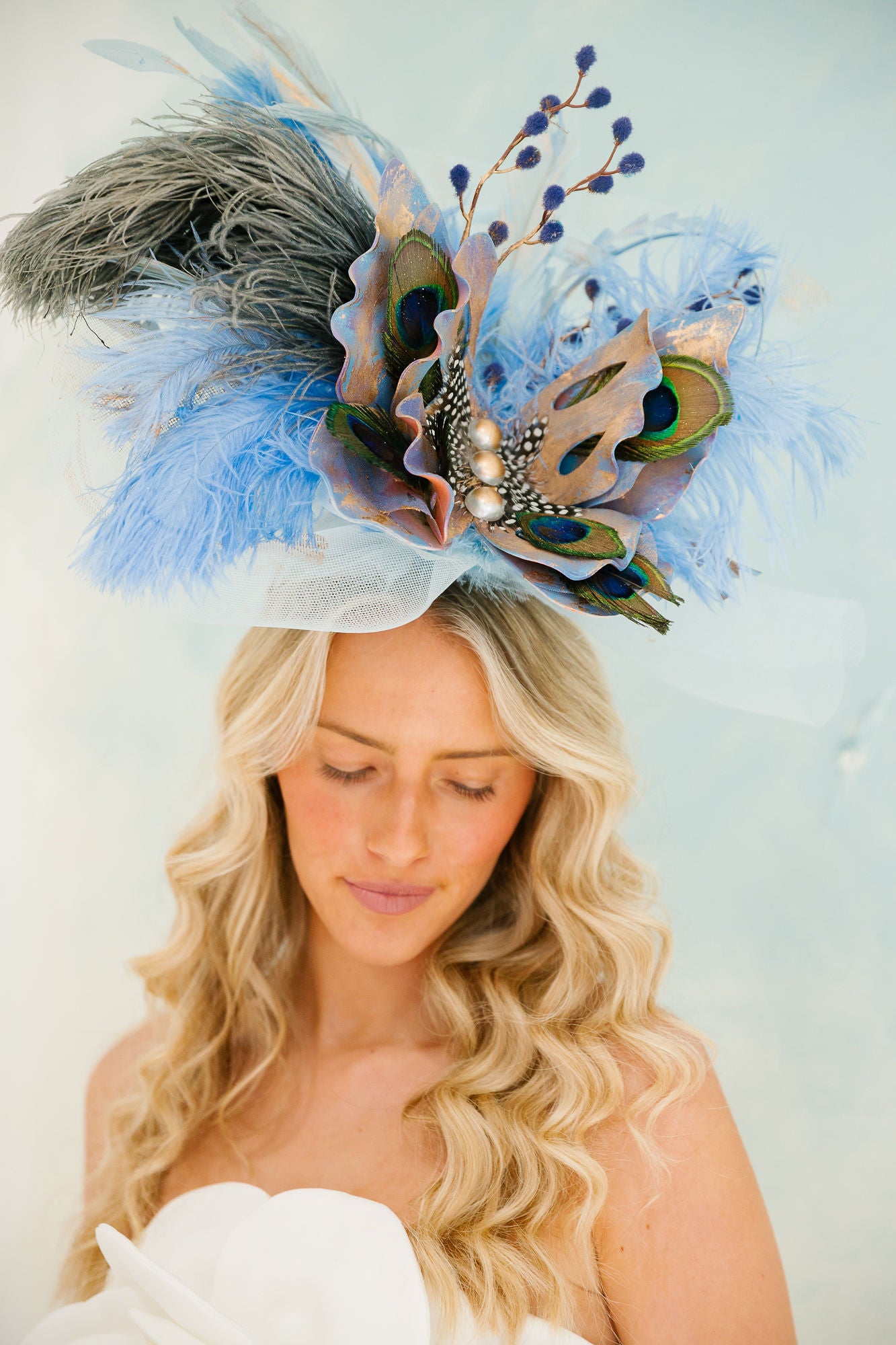 MONARCH MUSE FASCINATOR (ONE OF A KIND) FASCINATOR Judith March