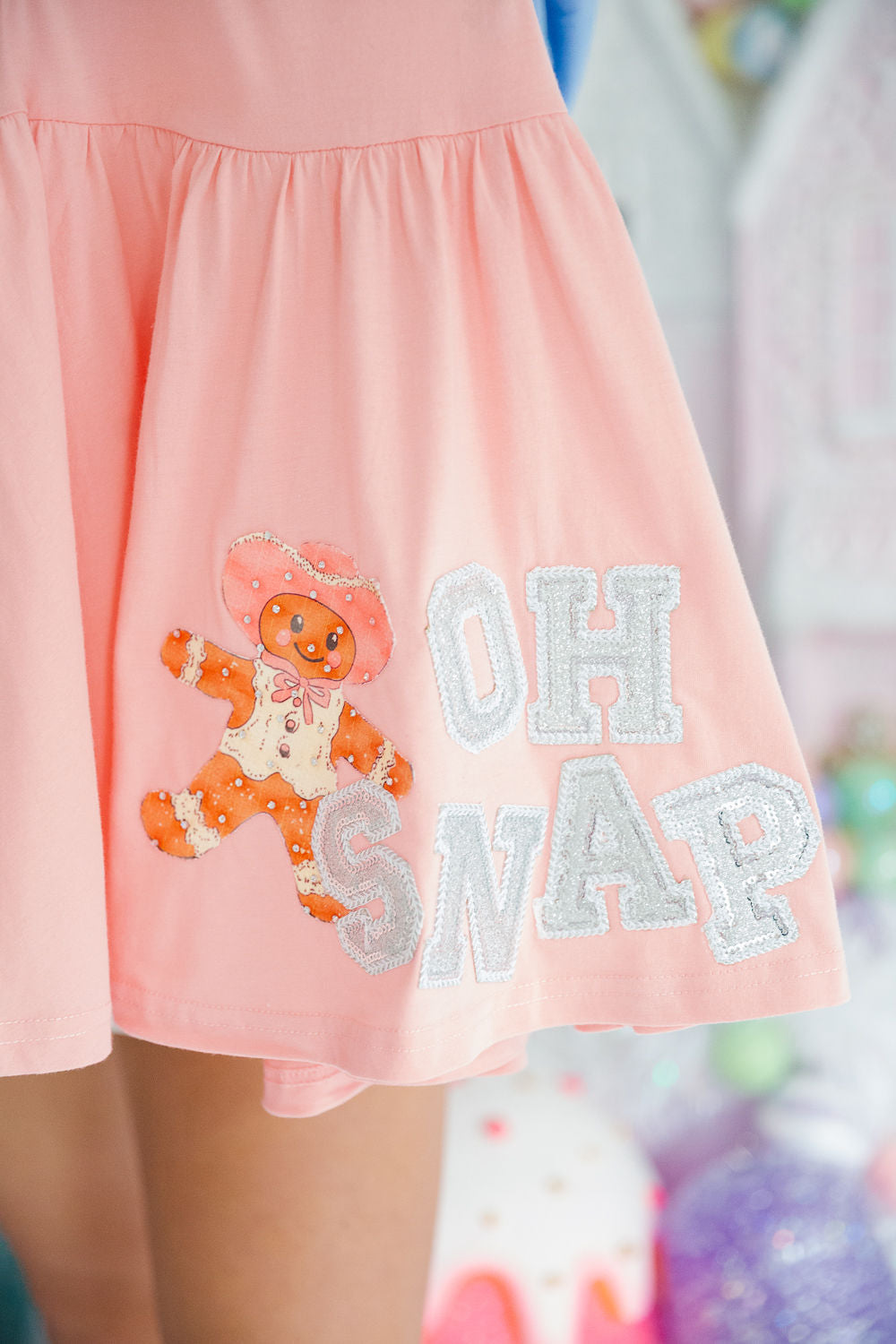 MINI KIDS OH SNAP PINK DRESS DRESS Judith March