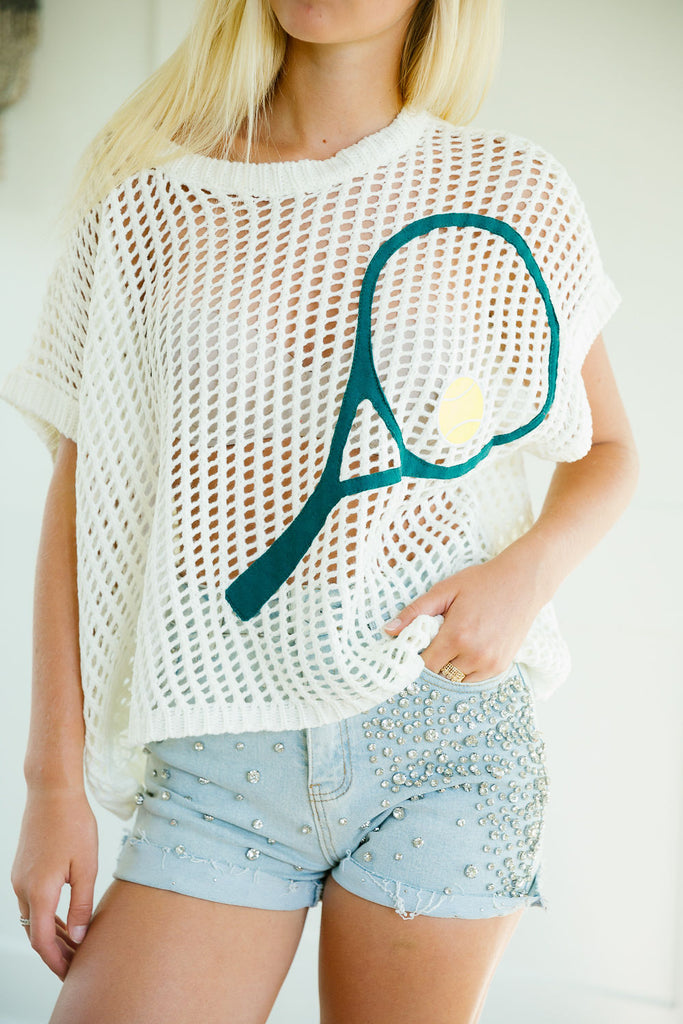 BREAK POINT CROCHET TOP TOP Judith March   