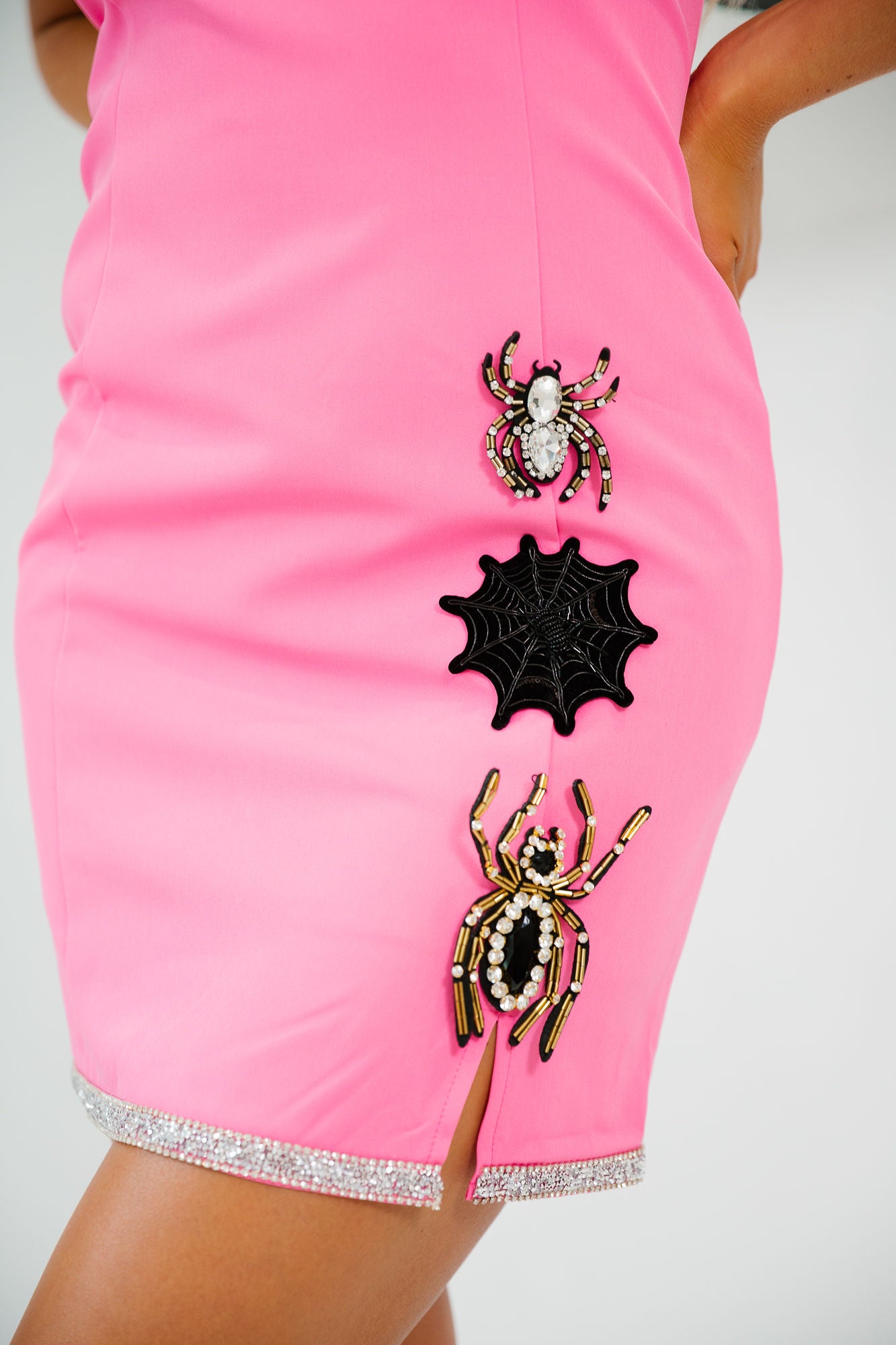 WICKED WEB PINK DRESS DRESS Judith March