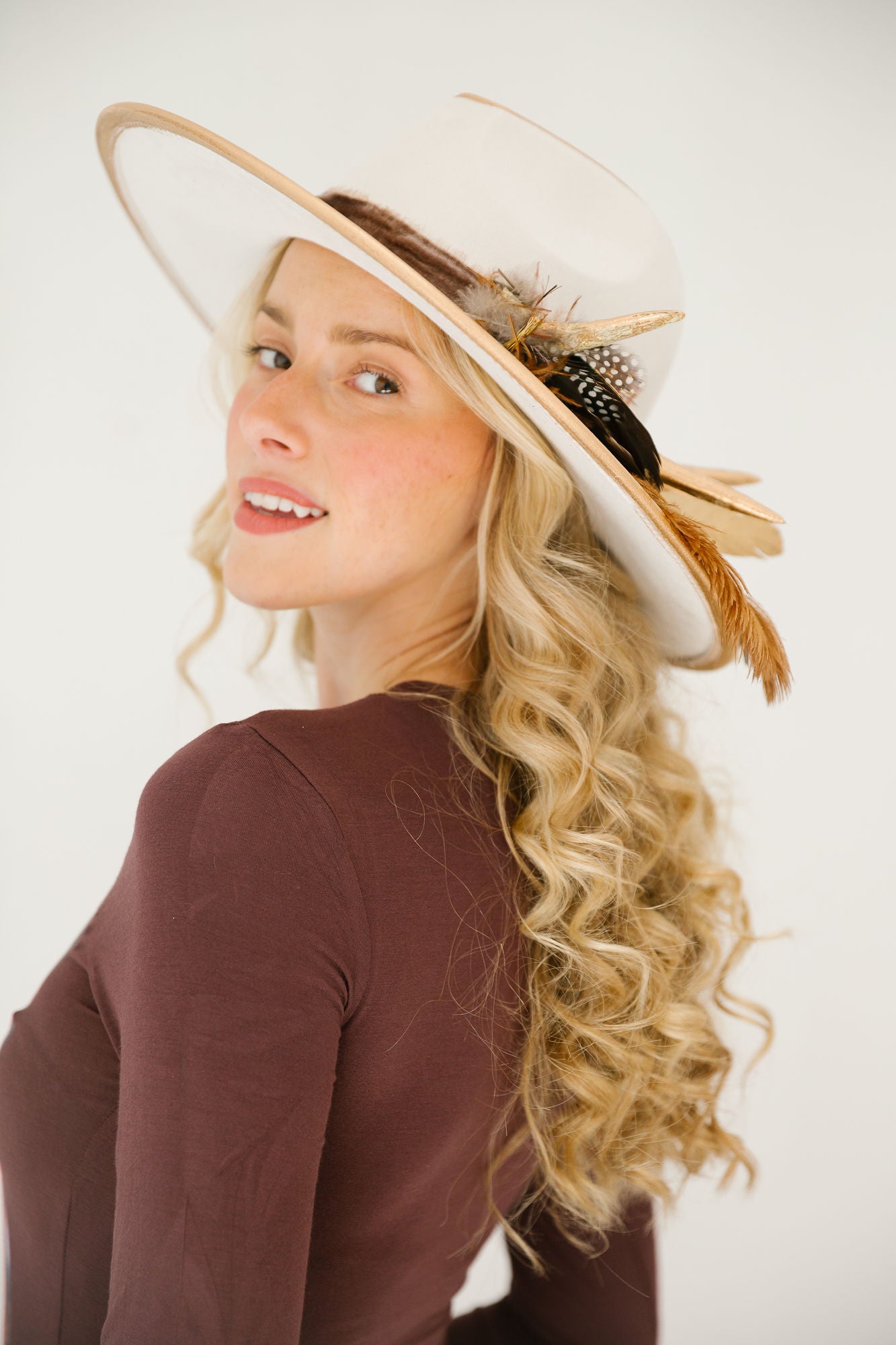 GOLDEN ANTLER RANCHER HAT RANCHER HAT Judith March