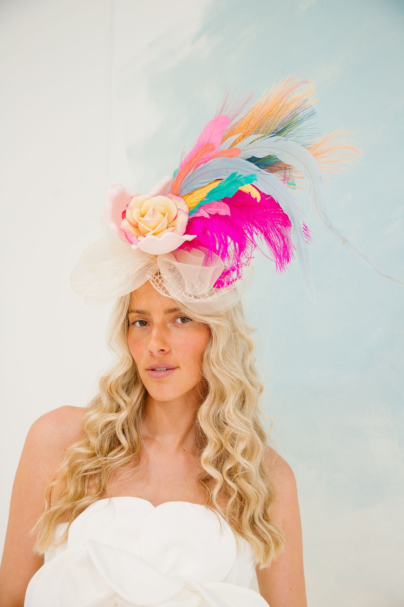 GARDEN PARTY FASCINATOR (ONE OF A KIND) FASCINATOR Judith March