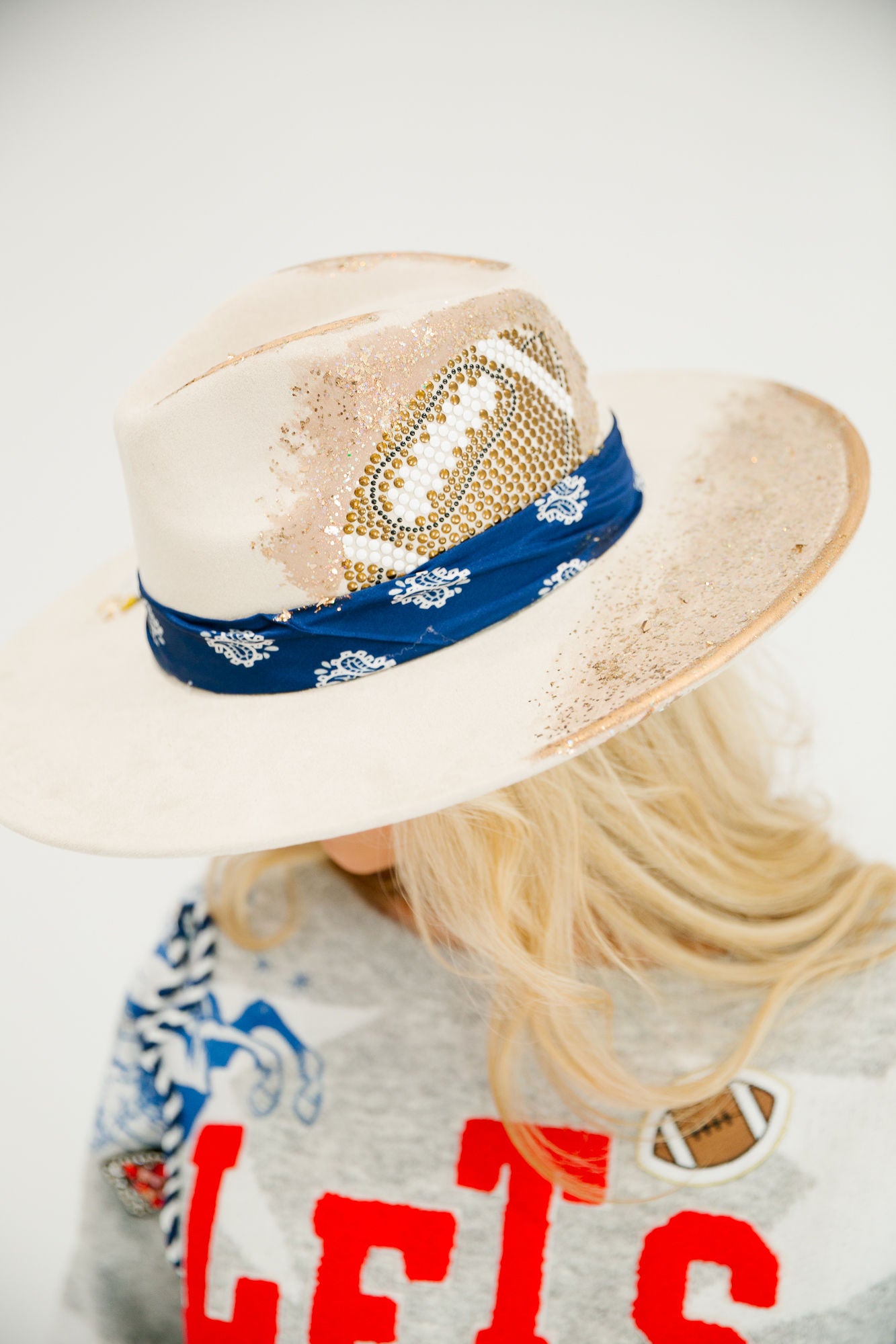 TOUCHDOWN CREAM RANCHER HAT RANCHER HAT Judith March