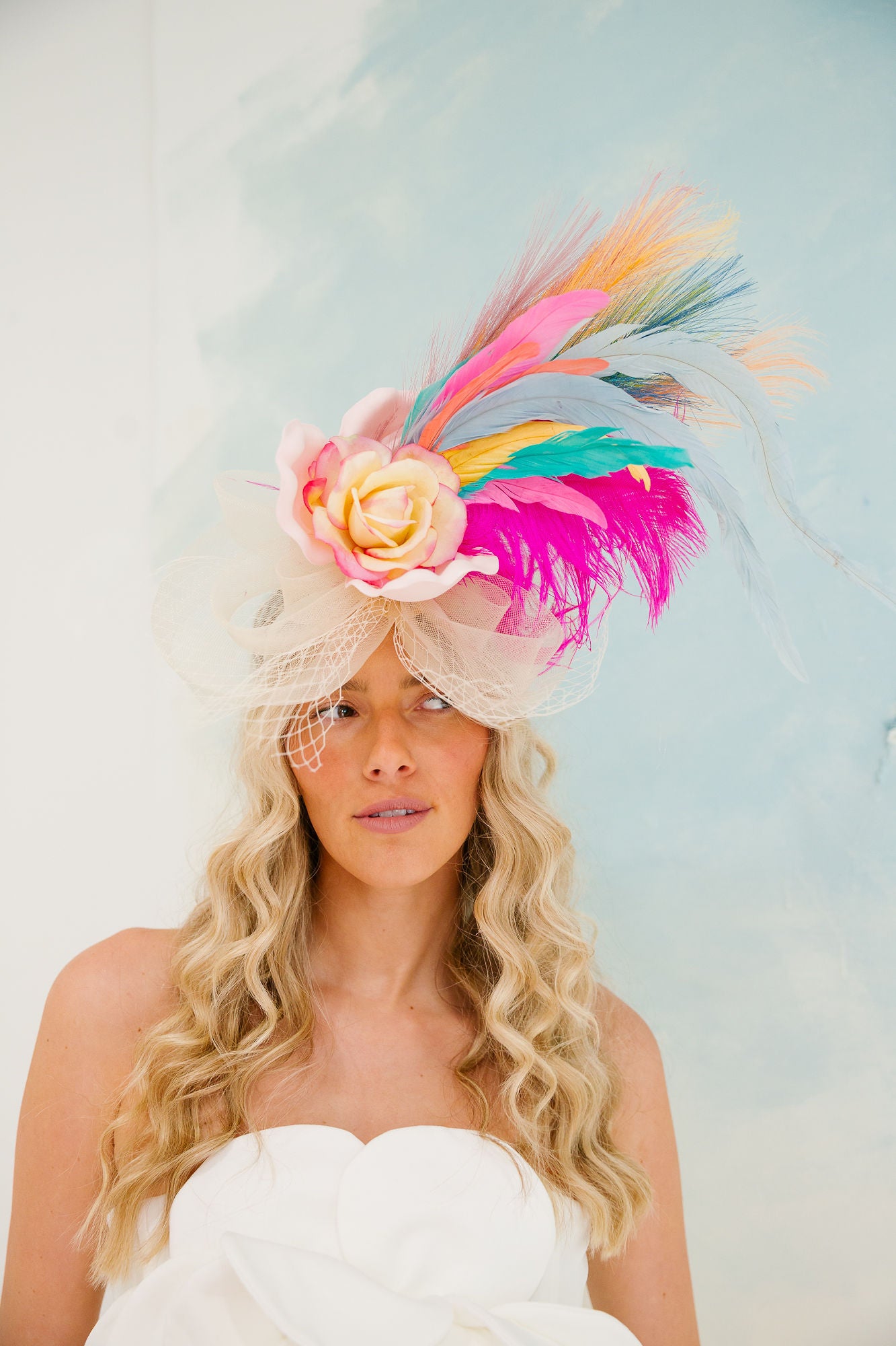 GARDEN PARTY FASCINATOR (ONE OF A KIND) FASCINATOR Judith March