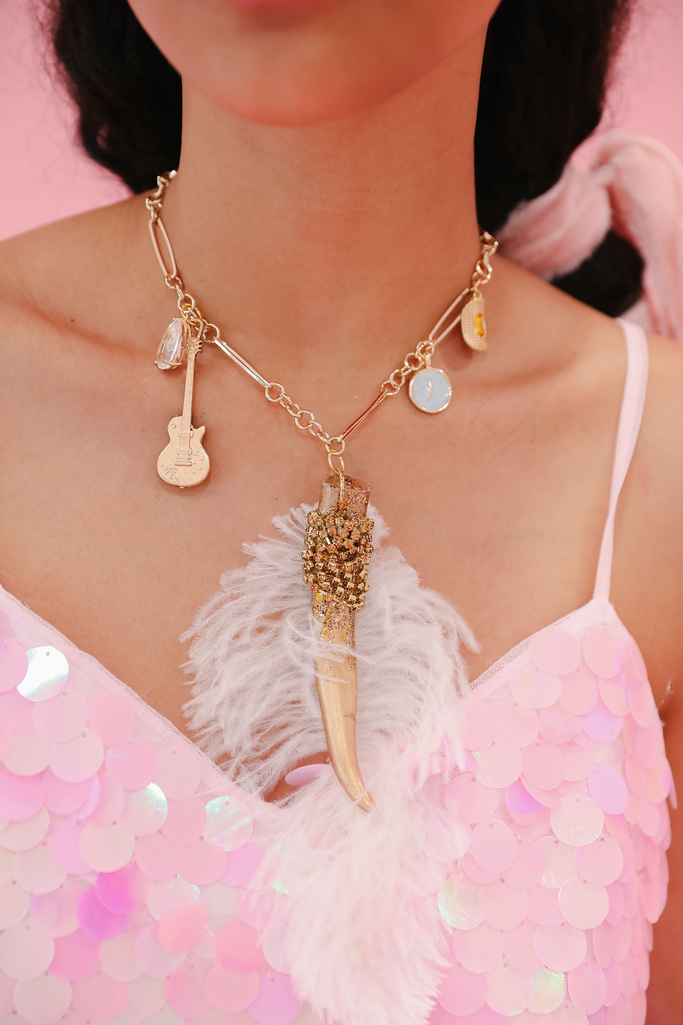 THE VERA CHARM NECKLACE NECKLACE Judith March   