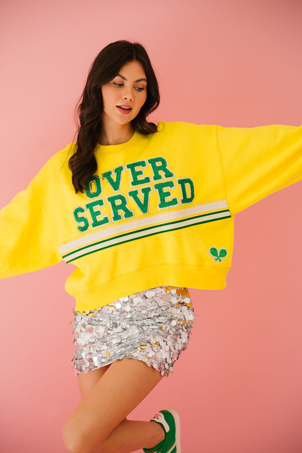 OVER SERVED YELLOW PULLOVER pullover Judith March