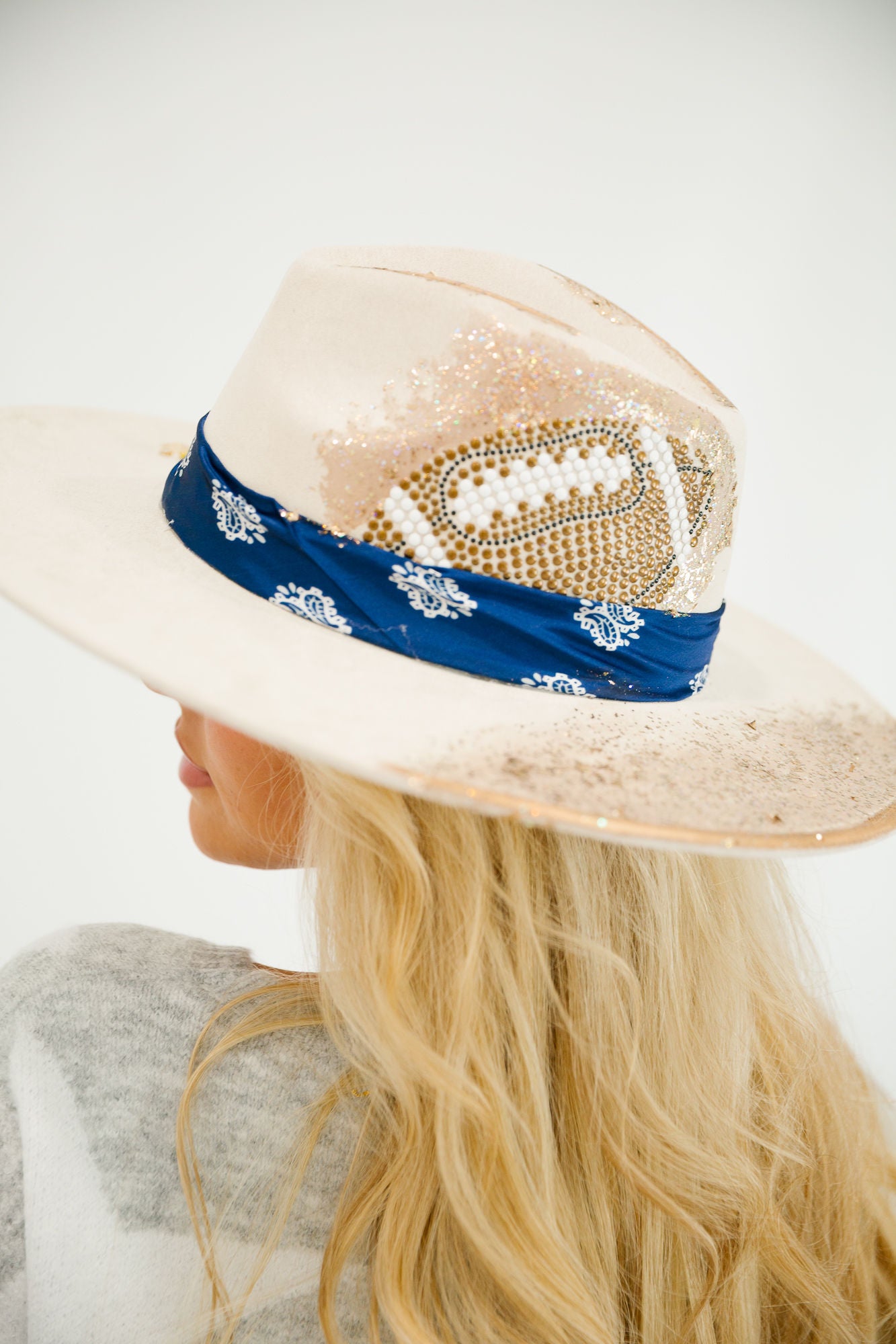 TOUCHDOWN CREAM RANCHER HAT RANCHER HAT Judith March