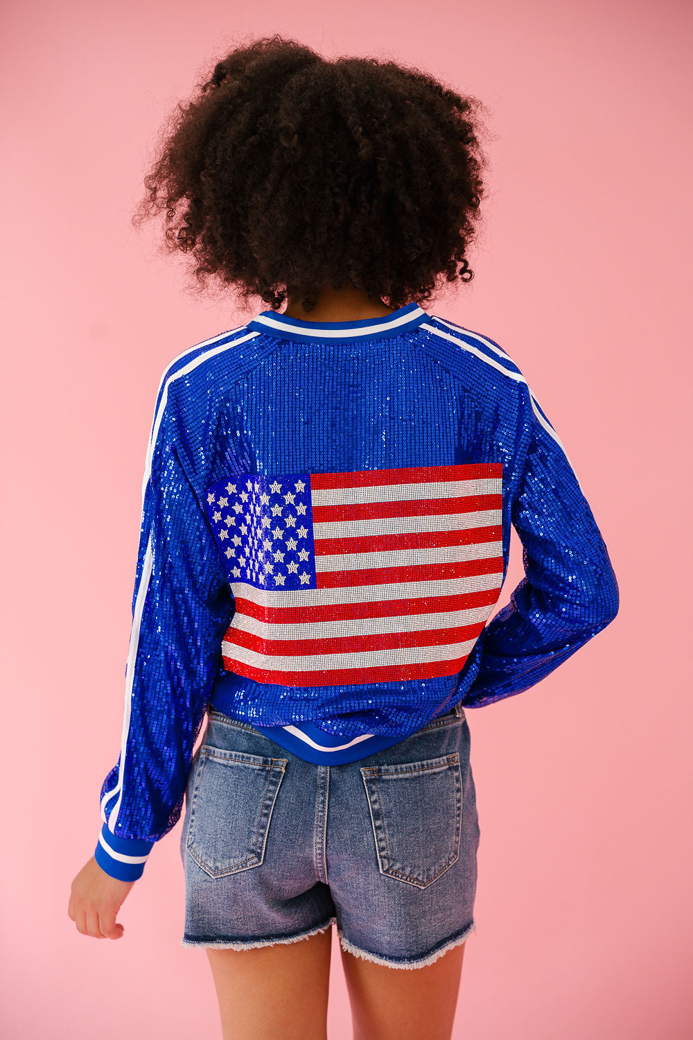 BORN TO SPARKLE JACKETS JACKET Judith March SMALL BLUE