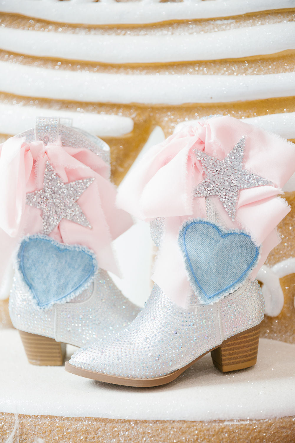 MINI KIDS STAR COWGIRL SPARKLE BOOTS BOOTS Judith March