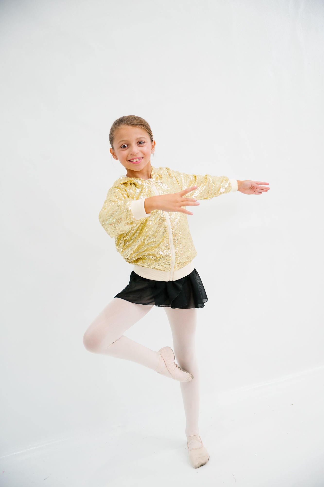 MINI KIDS BOO! PUMPKIN SEQUIN JACKET JACKET Judith March