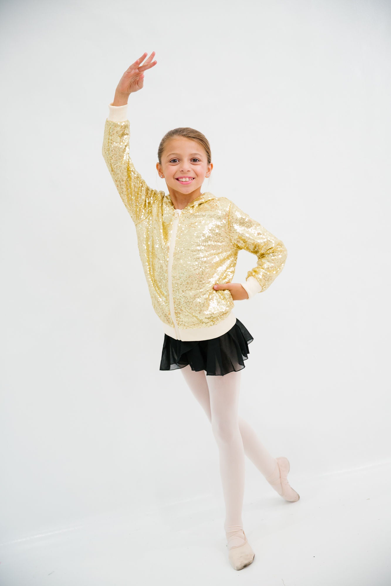 MINI KIDS BOO! PUMPKIN SEQUIN JACKET JACKET Judith March