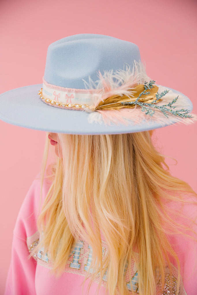 CLASSY UNTIL KICKOFF BLUE RANCHER HAT RANCHER HAT Judith March   