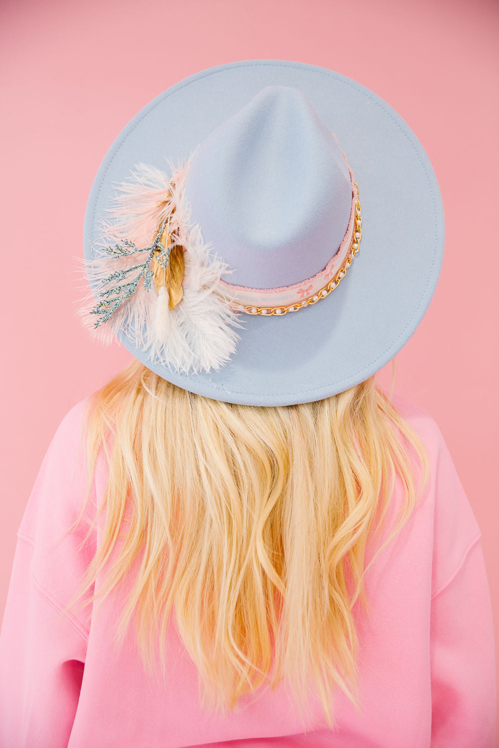 CLASSY UNTIL KICKOFF BLUE RANCHER HAT RANCHER HAT Judith March   