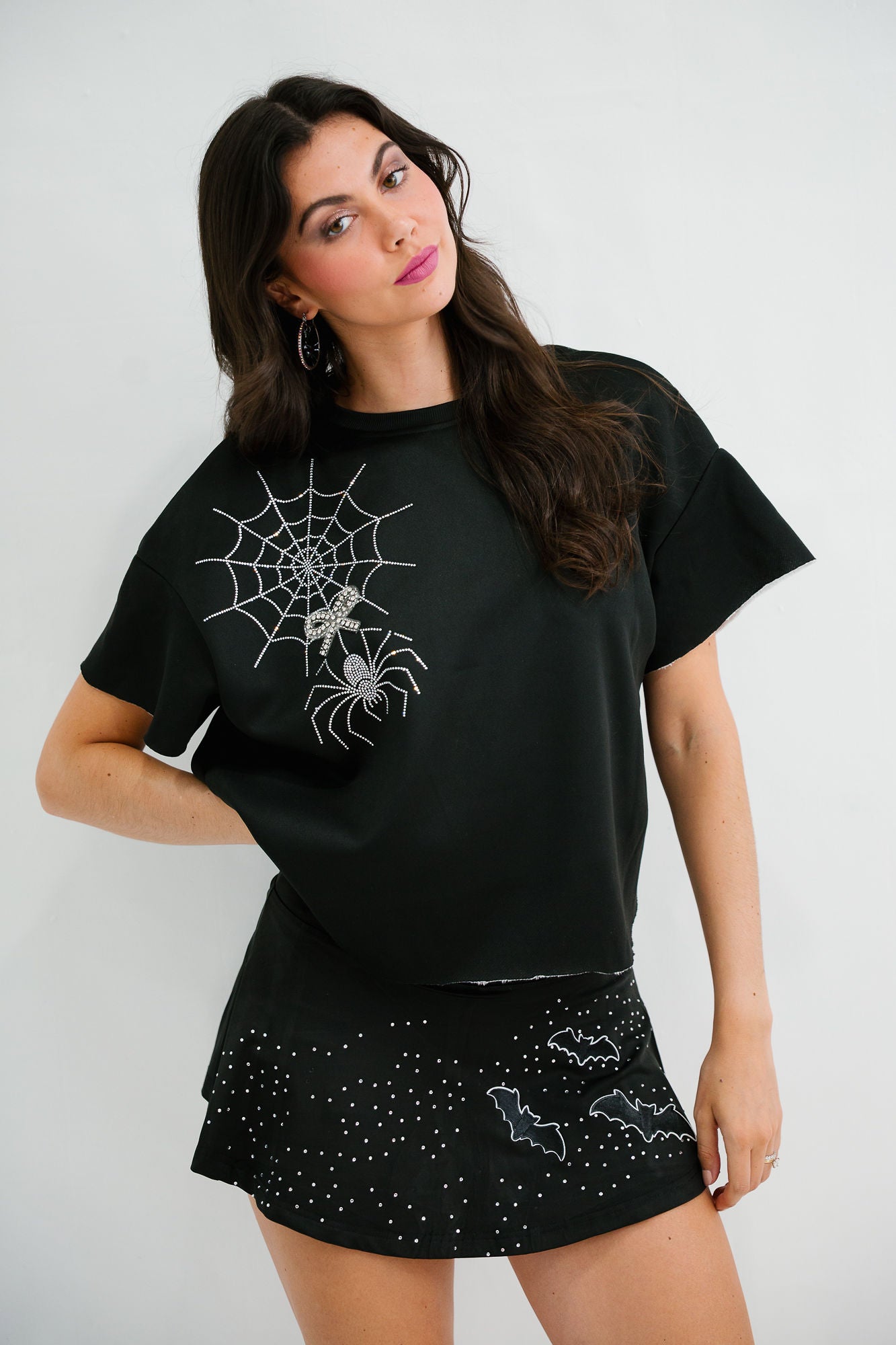 WICKED WEB SLEEVELESS PULLOVER PULLOVER Judith March