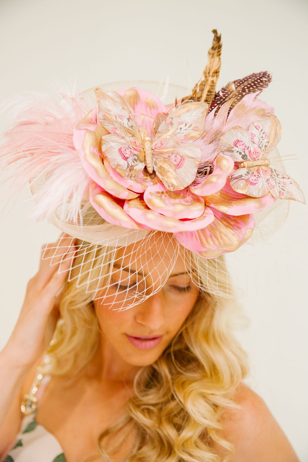 SECRET GARDEN FASCINATOR FASCINATOR Judith March