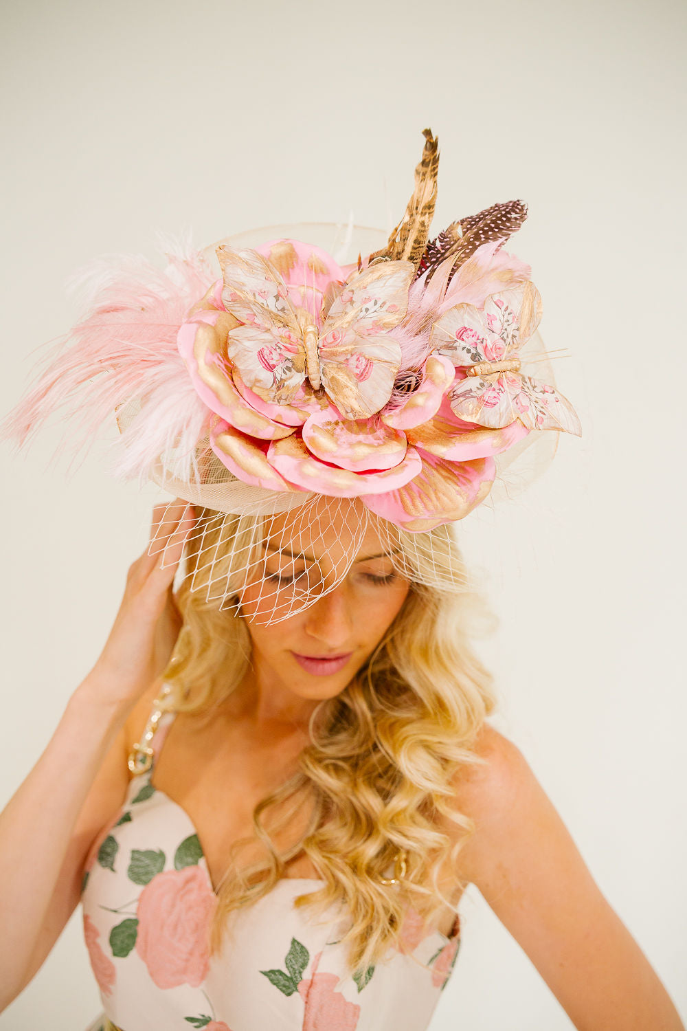 SECRET GARDEN FASCINATOR FASCINATOR Judith March