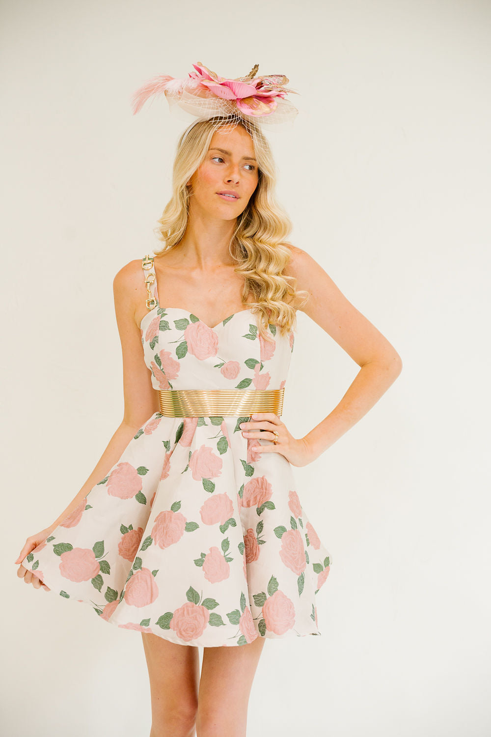 pink garden party dress GARDEN PARTY HORSE BIT DRESS SMALL