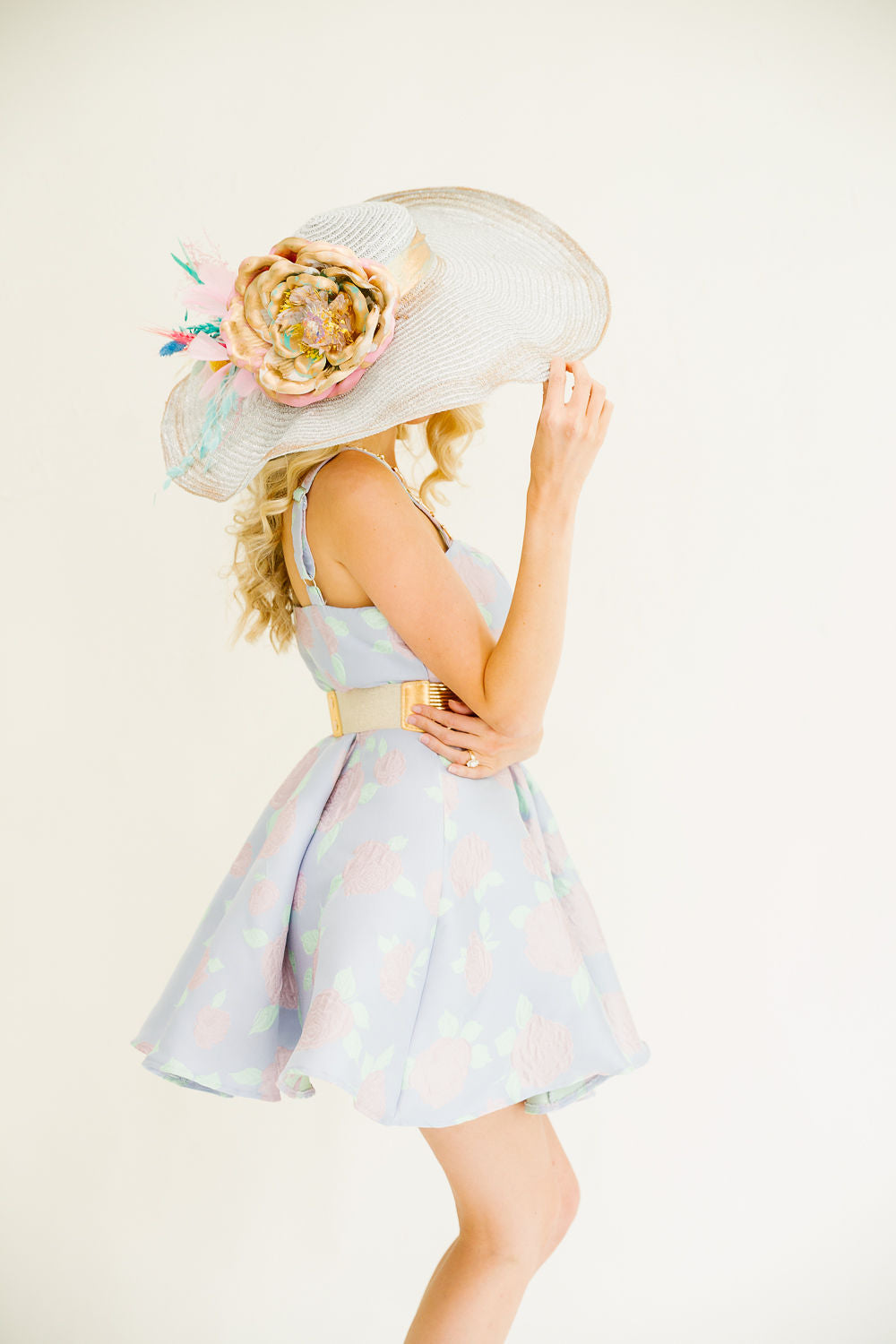 PASTEL PETALS HORSE BIT DRESS DRESS Judith March