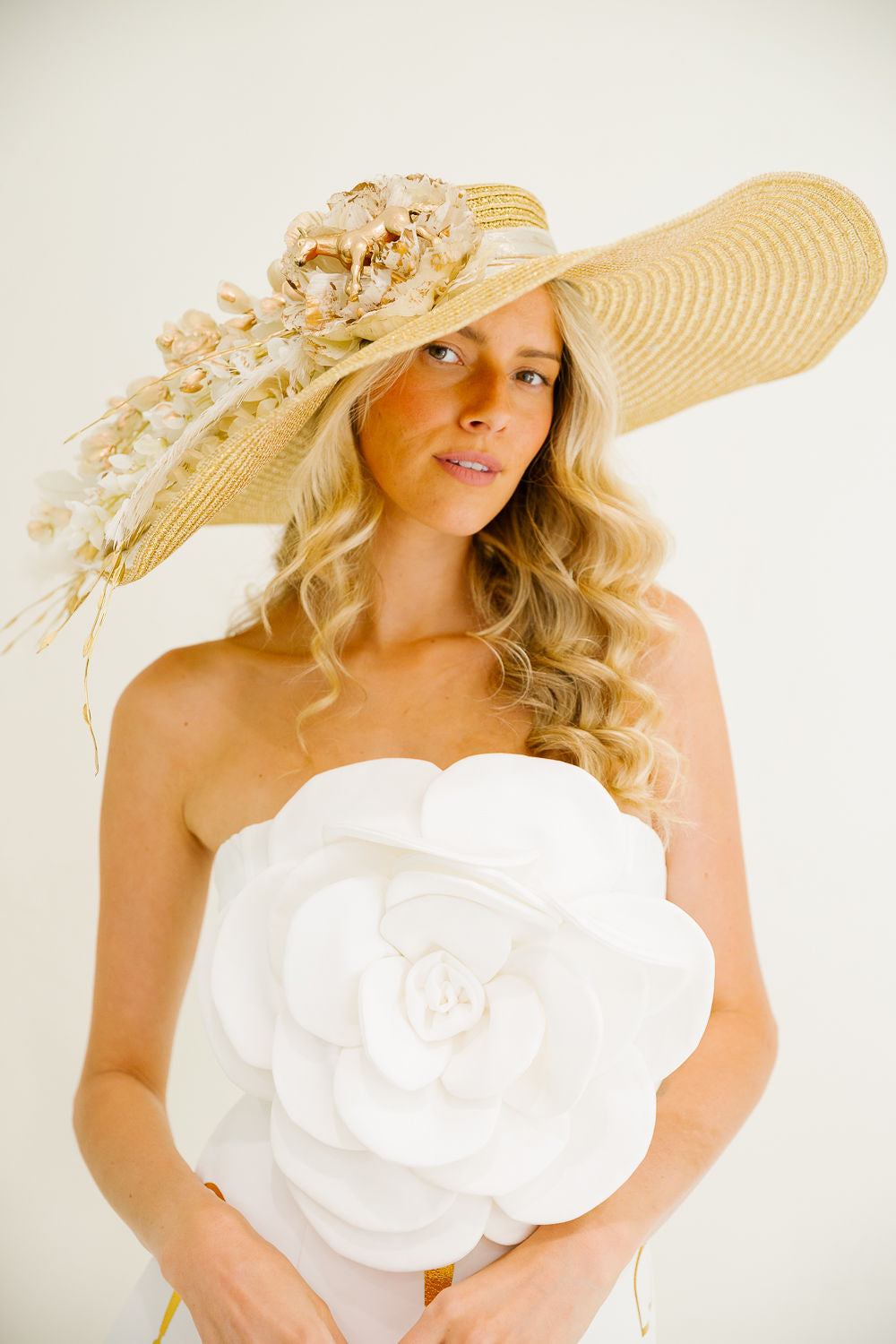 TALK OF THE TRACK SUN HAT HAT Judith March