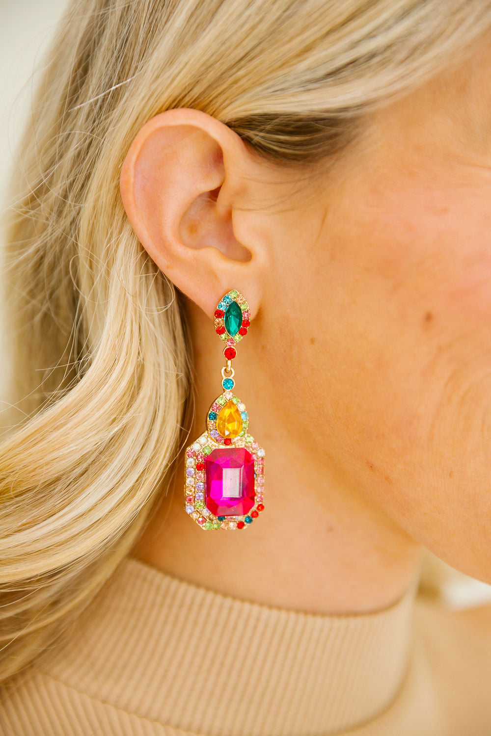 THE GALA GEM EARRINGS earrings Judith March