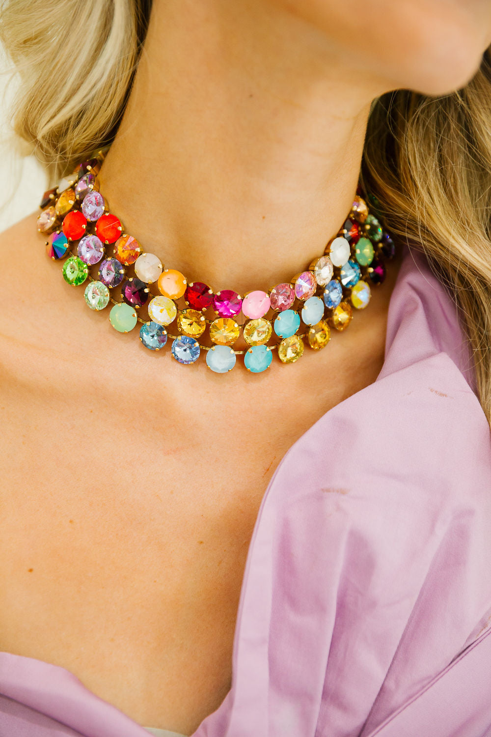 THE SHOWSTOPPER NECKLACE NECKLACE Judith March