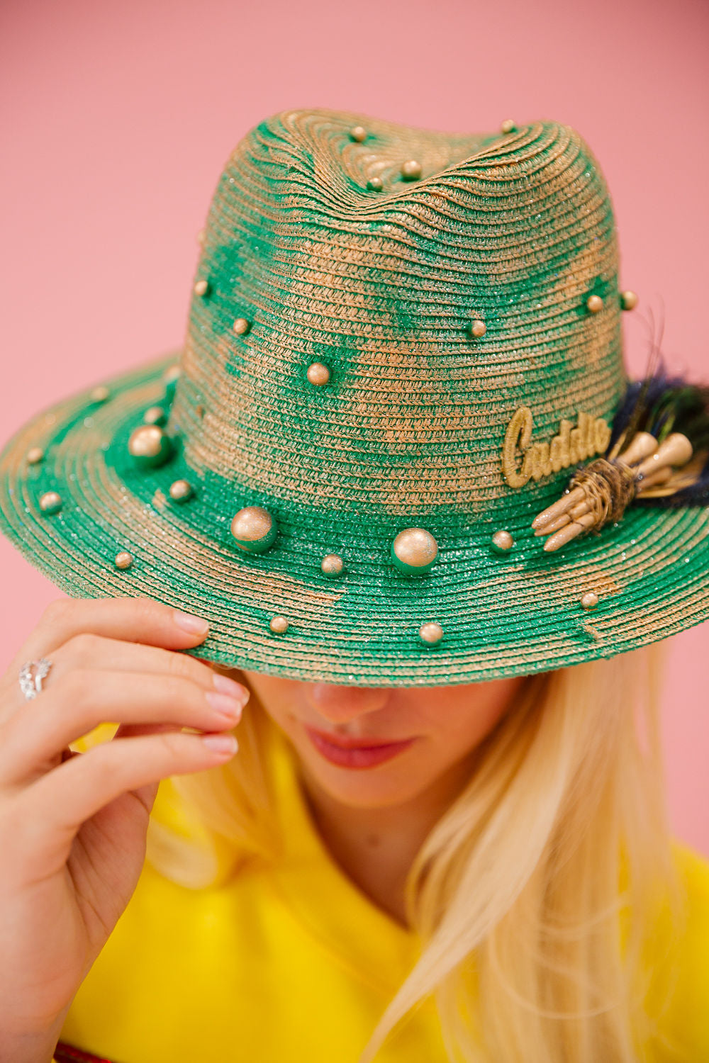 CADDIE GREEN SUN HAT Sun hat Judith March   