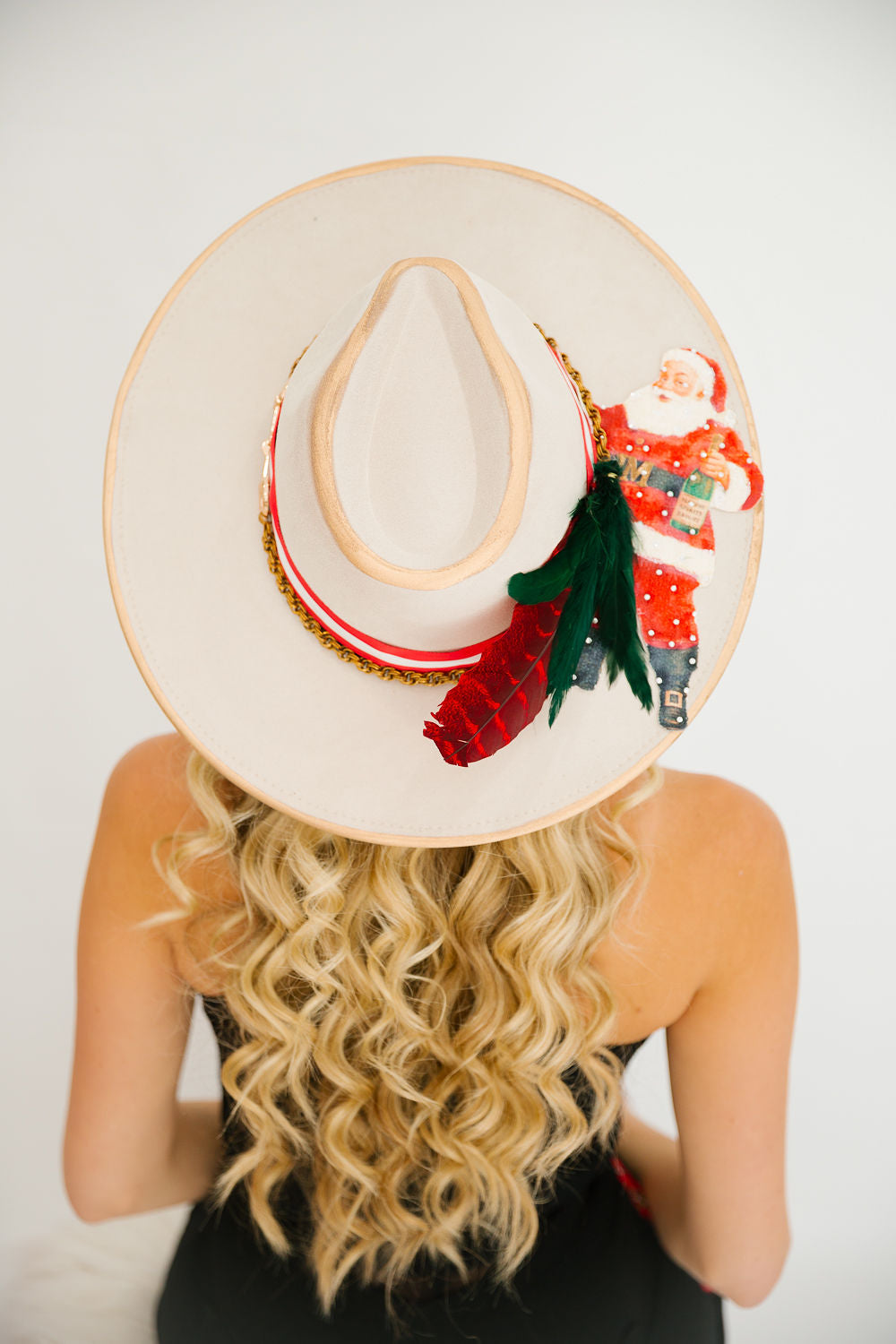 MAKING SPIRITS BRIGHT CREAM RANCHER HAT RANCHER HAT Judith March