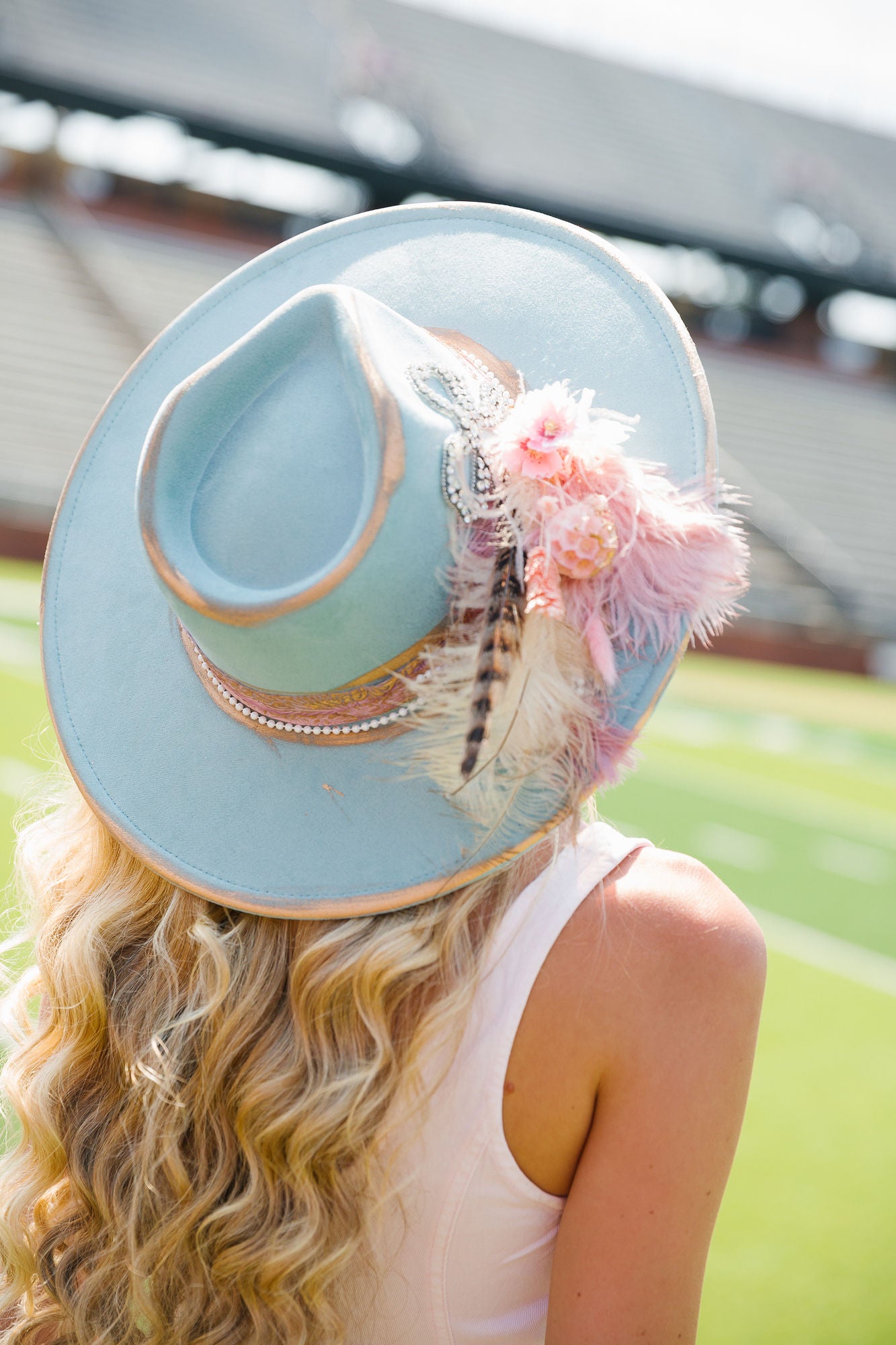 SPIRIT SEASON BLUE RANCHER HAT HAT Judith March
