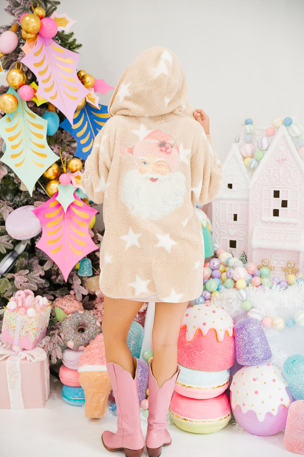 SANTA'S FAVORITE STAR CARDIGAN cardigan Judith March