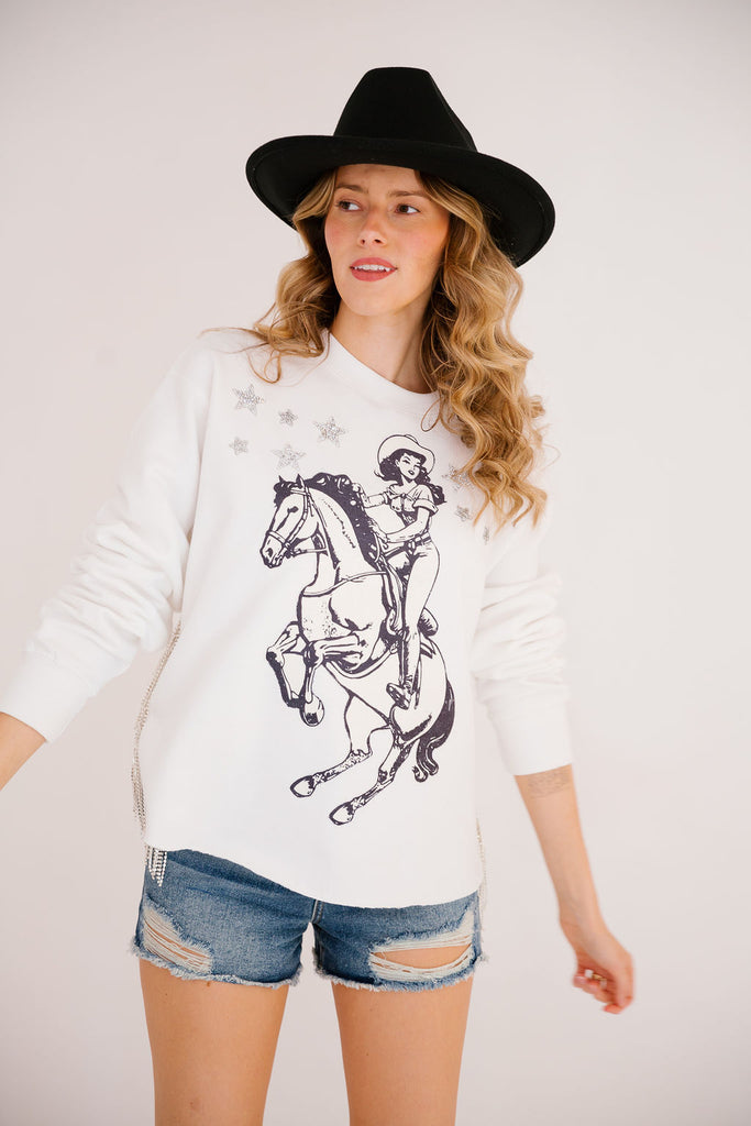 LONG LIVE COWGIRLS PULLOVER PULLOVER Judith March