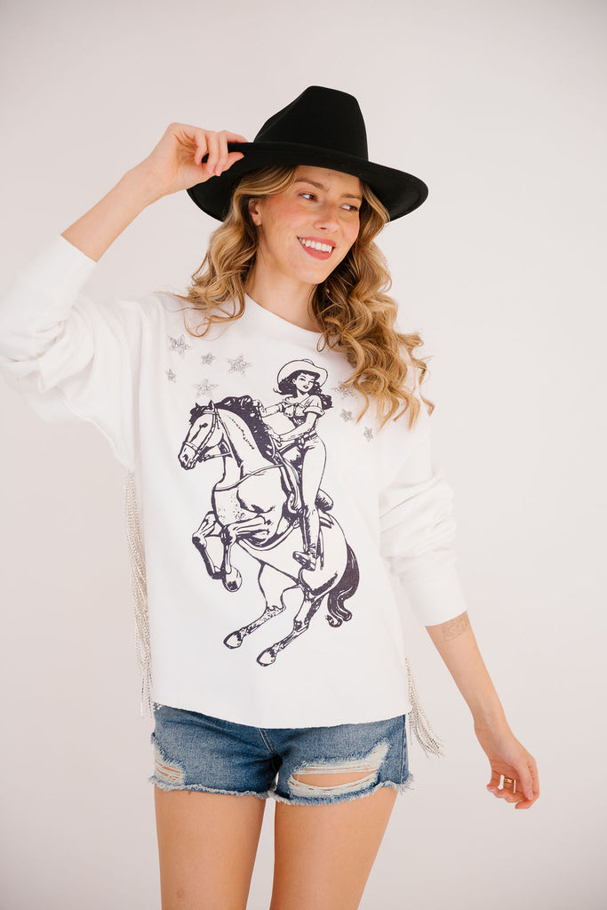 LONG LIVE COWGIRLS PULLOVER PULLOVER Judith March
