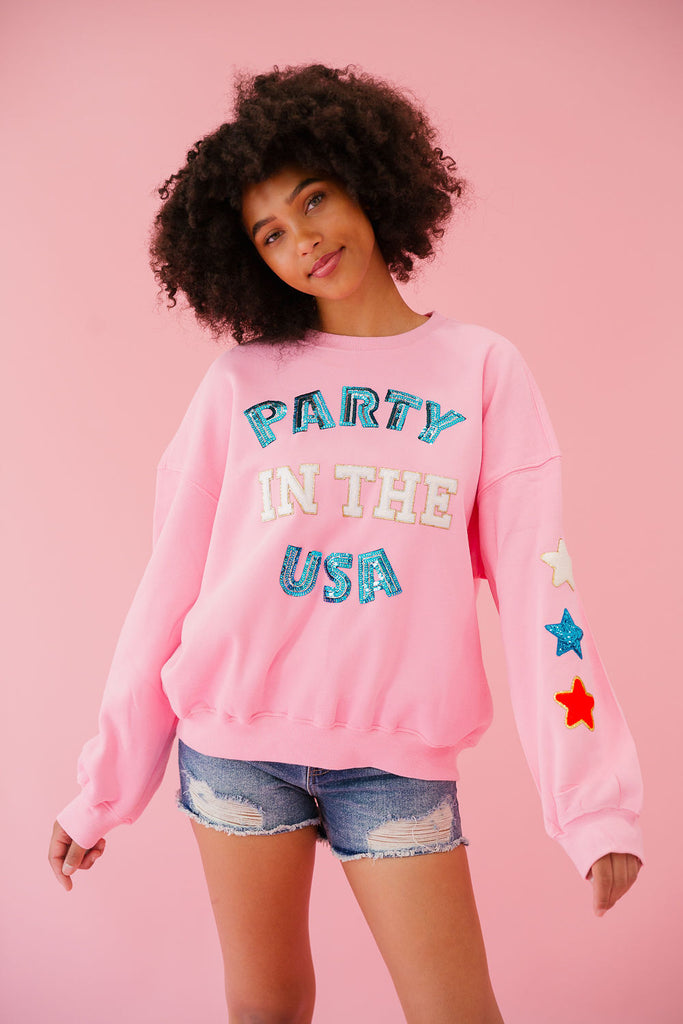 TIME TO PARTY USA PULLOVER pullover Judith March
