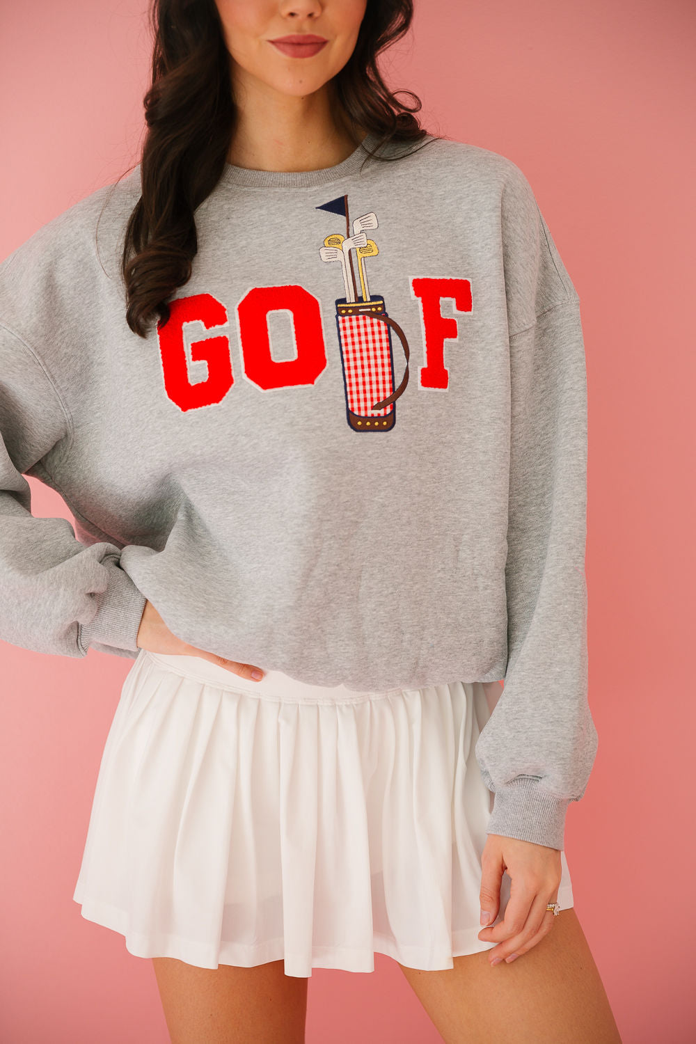 GOLF GREY PULLOVER pullover Judith March