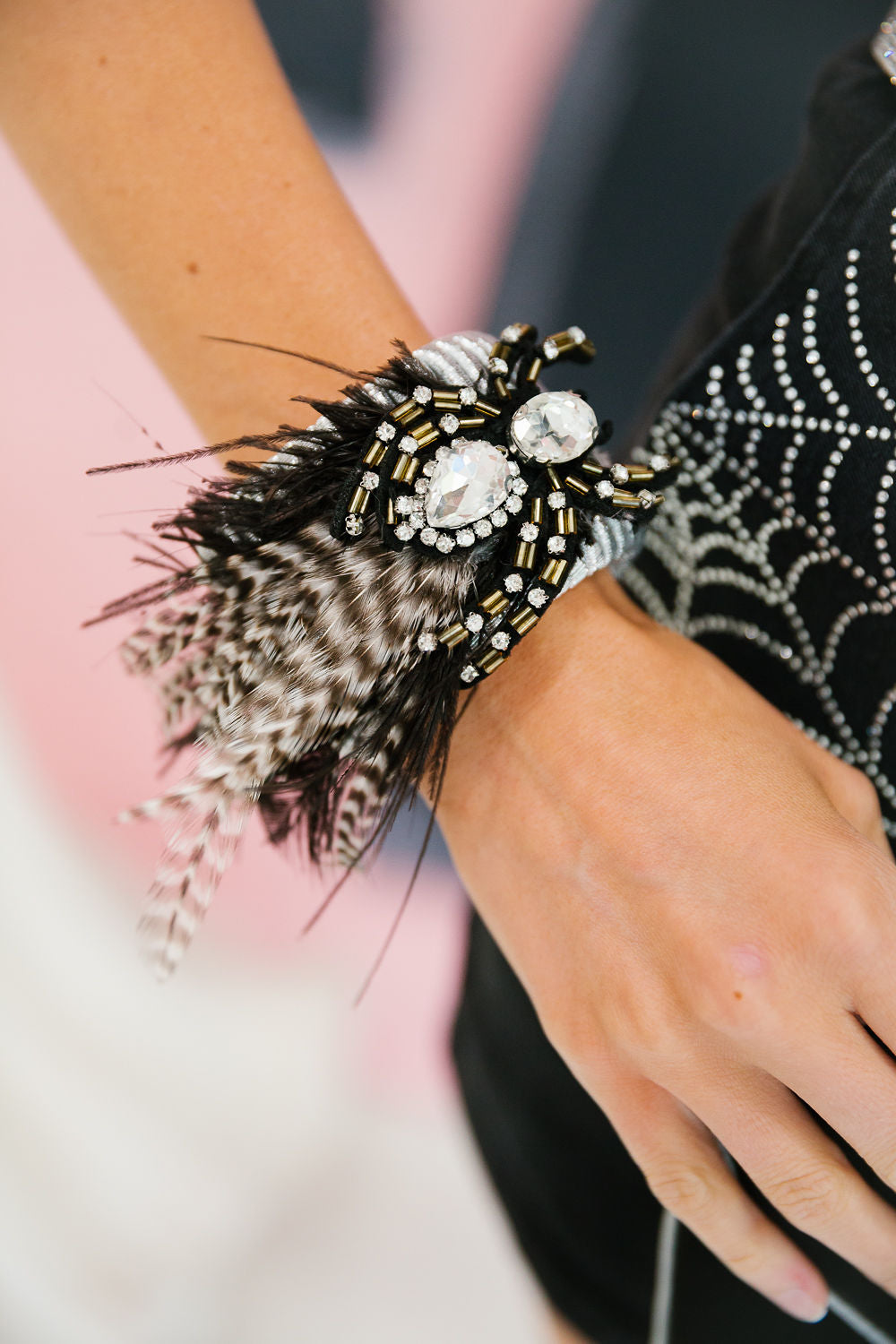 FEATHERS OF THE WEB BRACELET BRACELET Judith March
