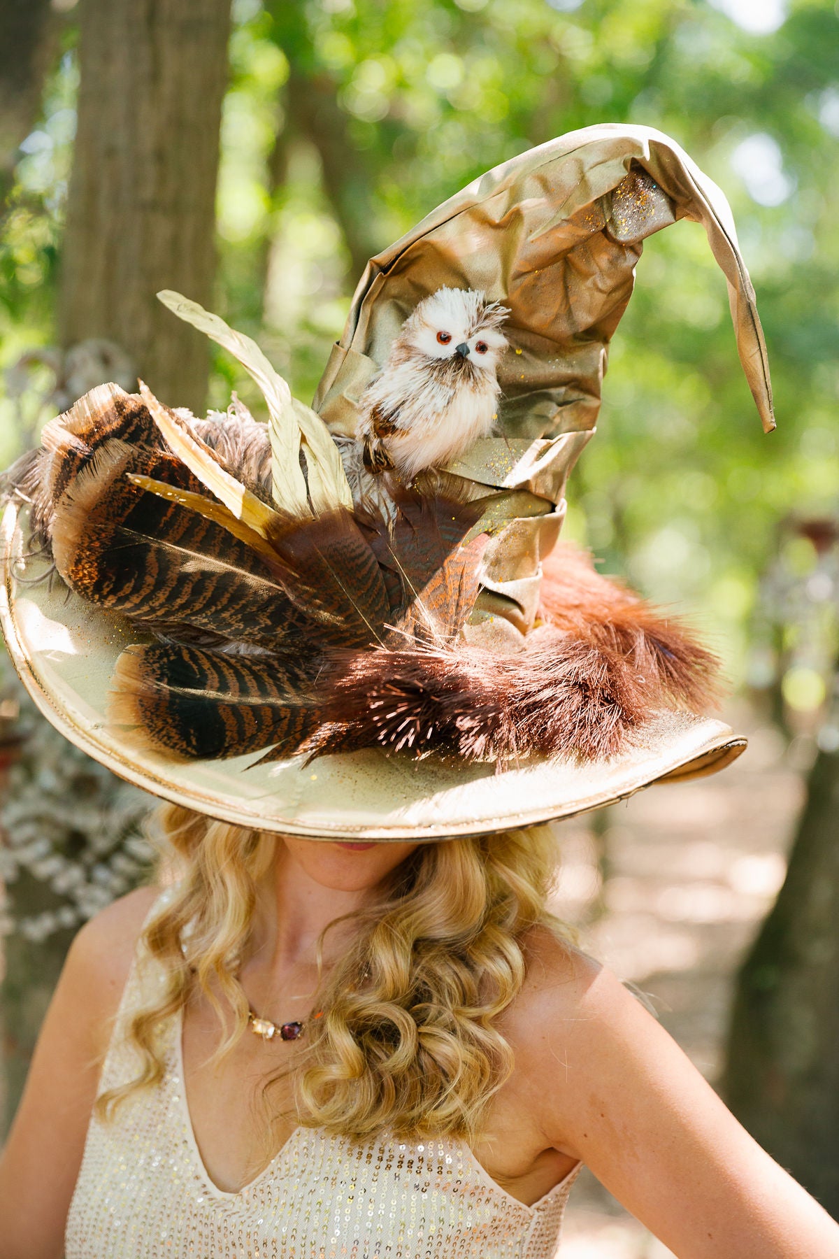 HOCUS POCUS HOOT WITCH HAT (ONE OF A KIND)