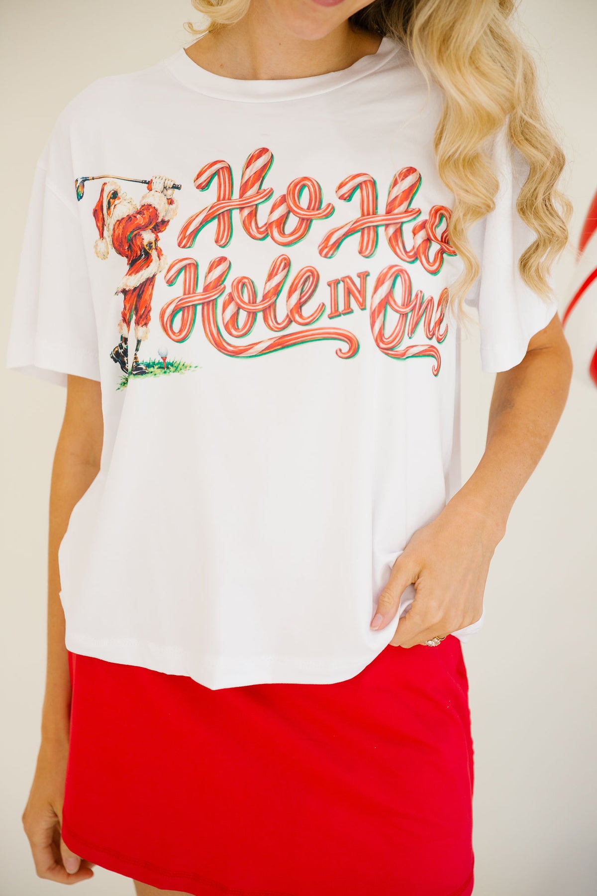 HO HO HOLE IN ONE TEE/TANK TEE Judith March