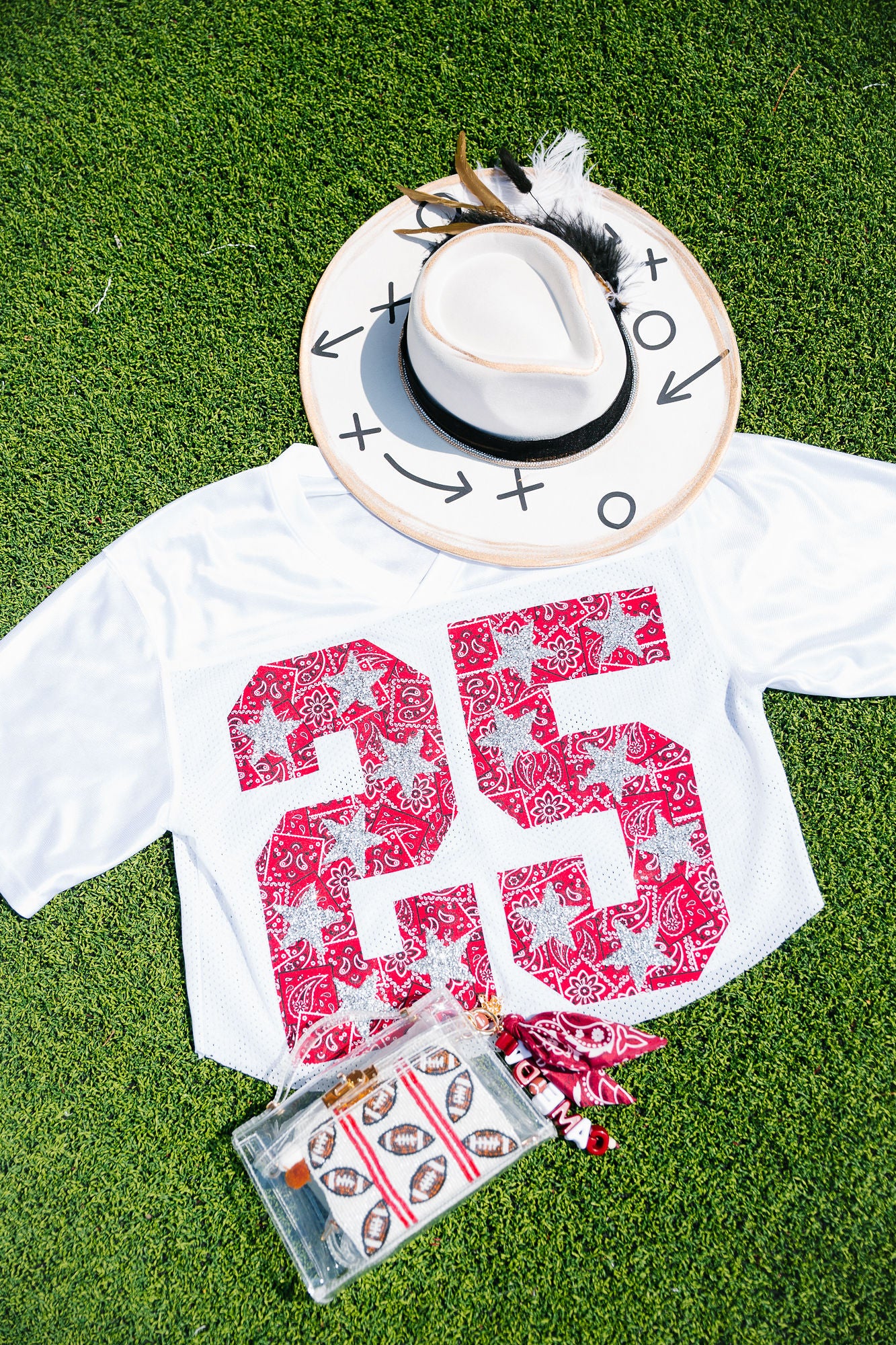 CUSTOM BANDANA NUMBER JERSEY jersey Judith March