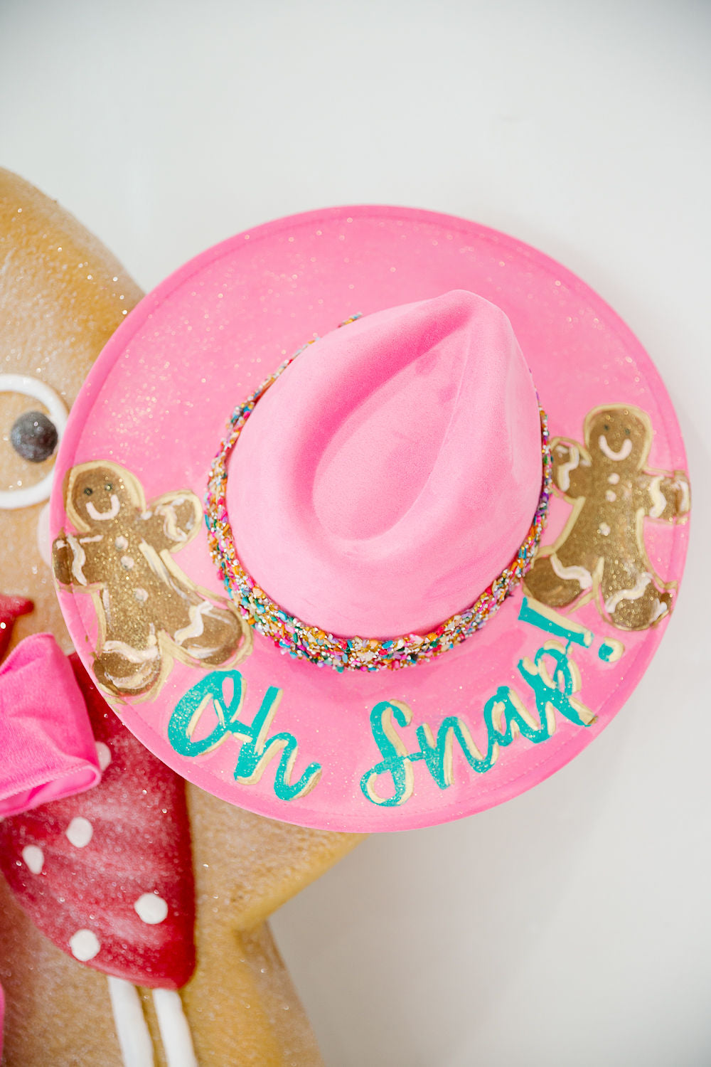 ON SNAP GINGERBREAD PINK RANCHER HAT RANCHER HAT Judith March