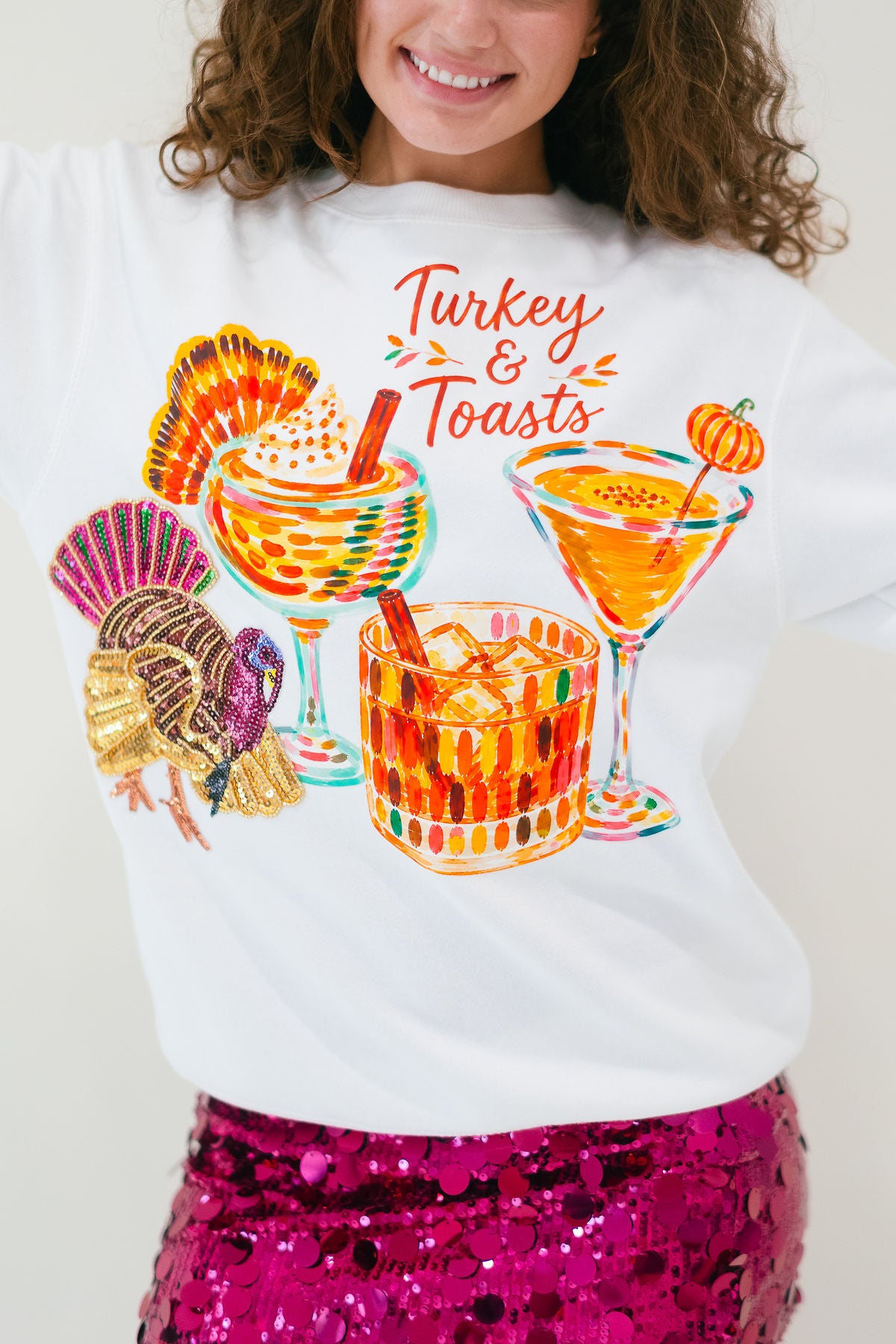 TURKEY & TOASTS PULLOVER PULLOVER Judith March