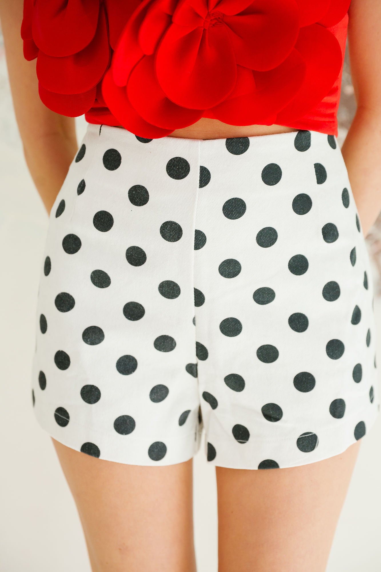 POLKA DOT SHORTS SHORTS Judith March