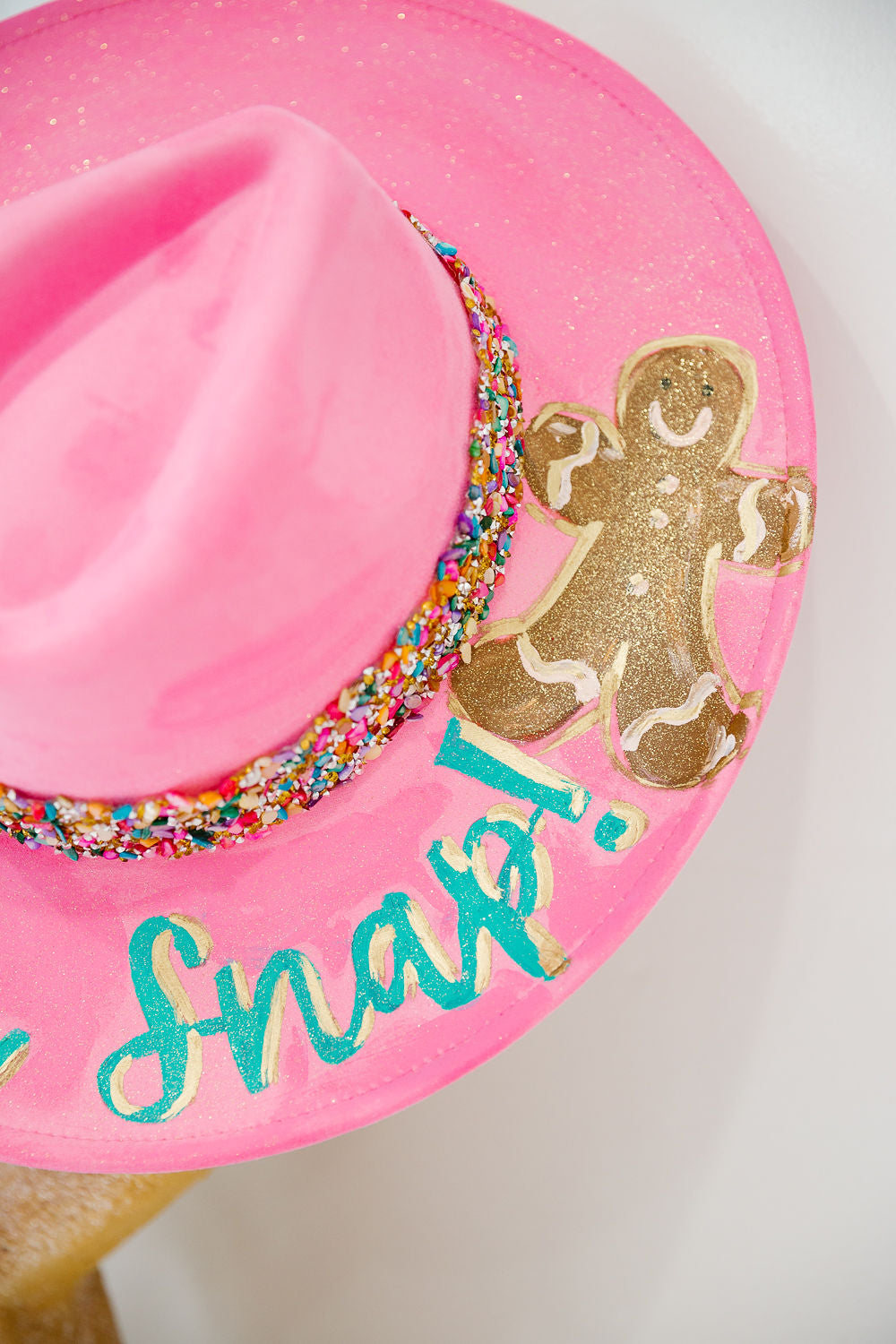 ON SNAP GINGERBREAD PINK RANCHER HAT RANCHER HAT Judith March