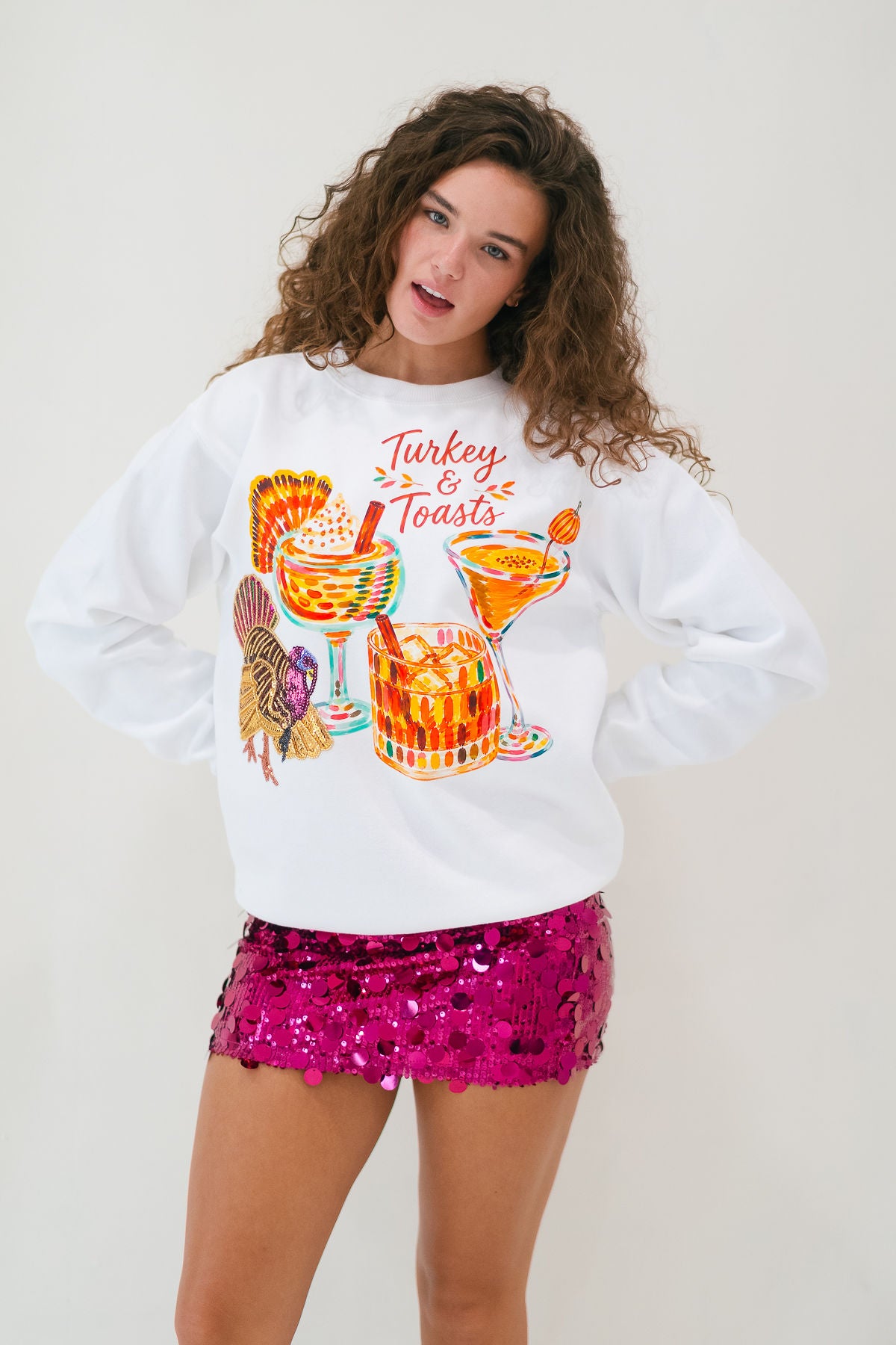 TURKEY & TOASTS PULLOVER PULLOVER Judith March