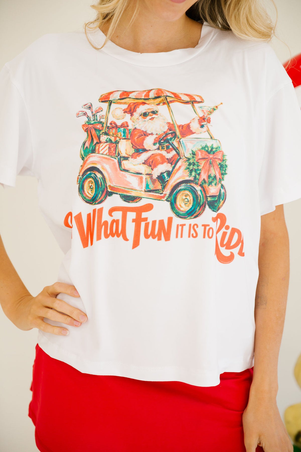 OH WHAT FUN IT IS TO RIDE TEE/TANK TEE Judith March