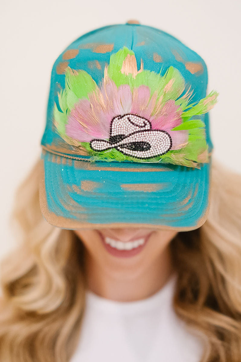 COASTAL COWGIRL TRUCKER HAT HAT Judith March