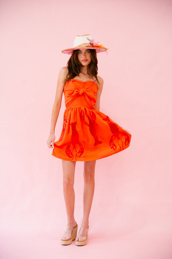 MAINE SQUEEZE ORANGE DRESS DRESS Judith March