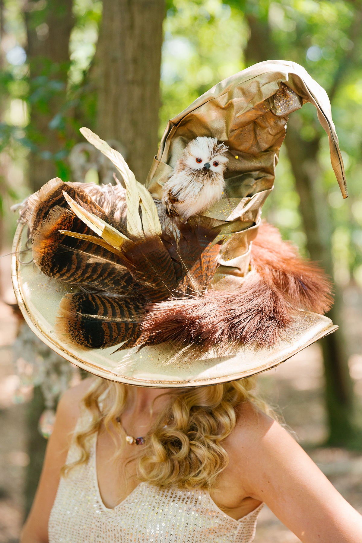 HOCUS POCUS HOOT WITCH HAT (ONE OF A KIND)