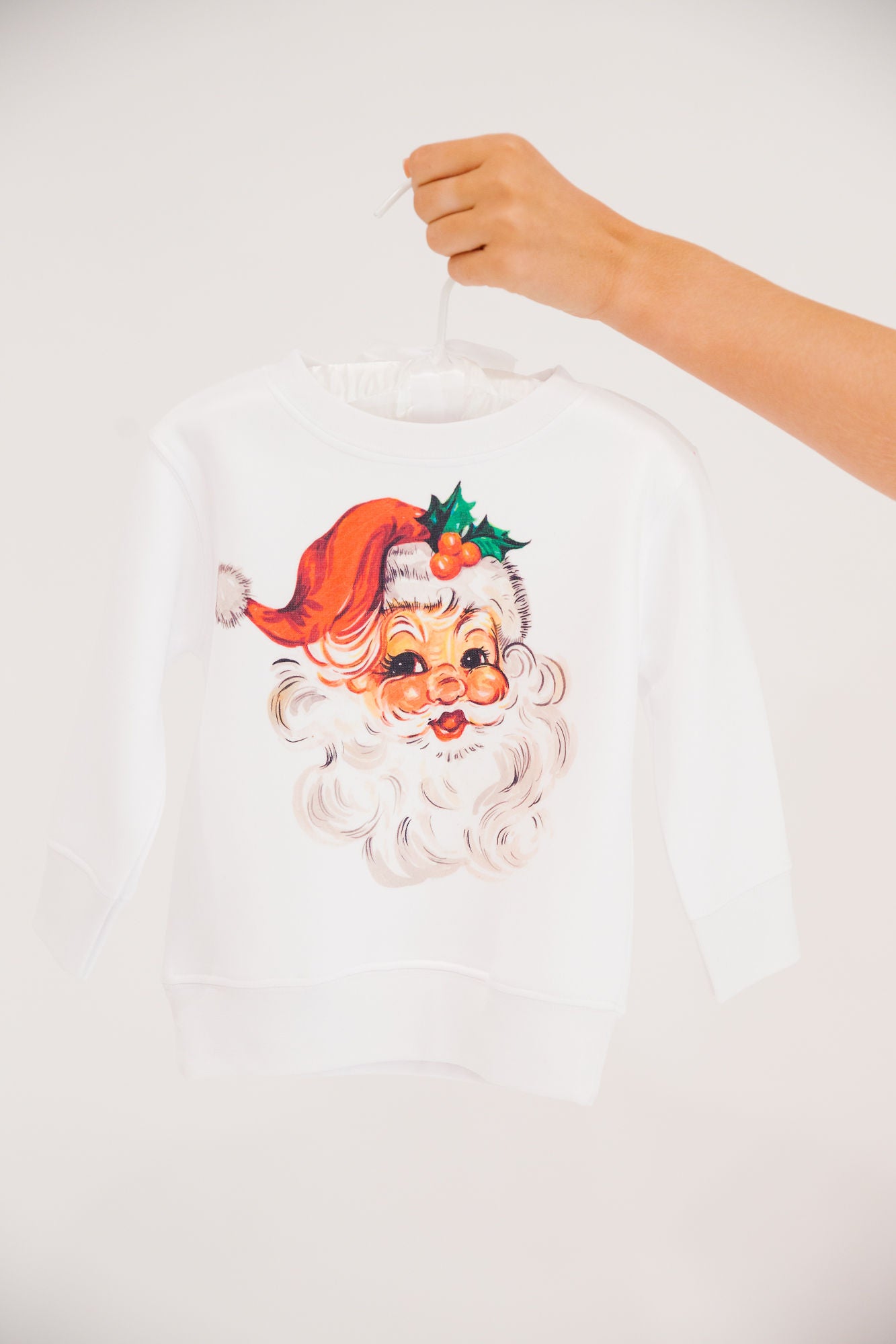 MINI KIDS JOLLY SANTA MISTLETOE PULLOVER PULLOVER Judith March