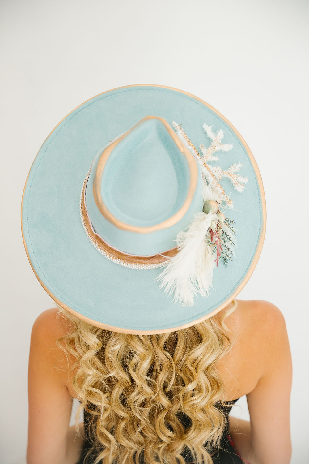 WINTER WONDERLAND BLUE RANCHER HAT RANCHER HAT Judith March