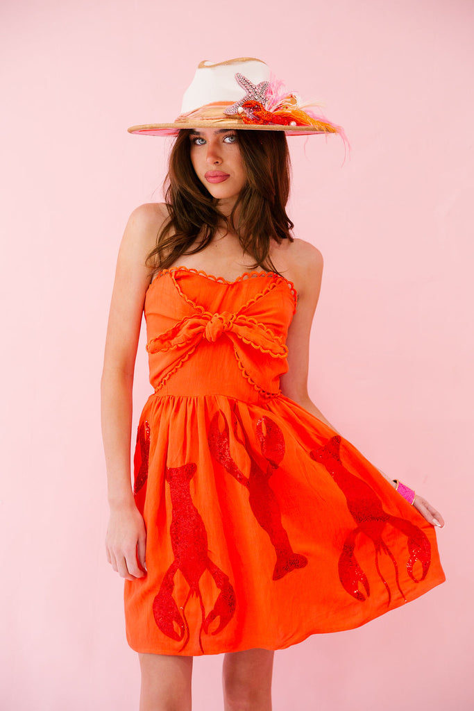 MAINE SQUEEZE ORANGE DRESS DRESS Judith March